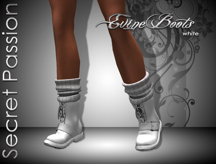 (SP) Evine Boots -white-