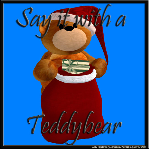 *Love* Santa Teddy boxed