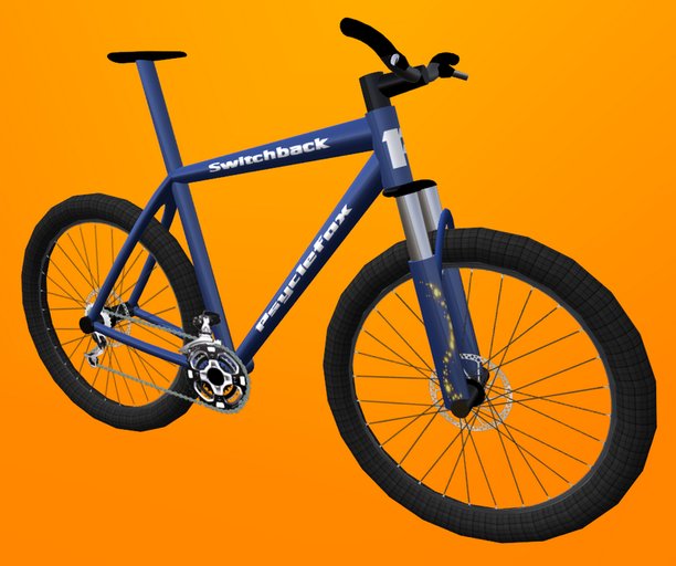 Psyclefox Switchback Mountain Bicycle Blue