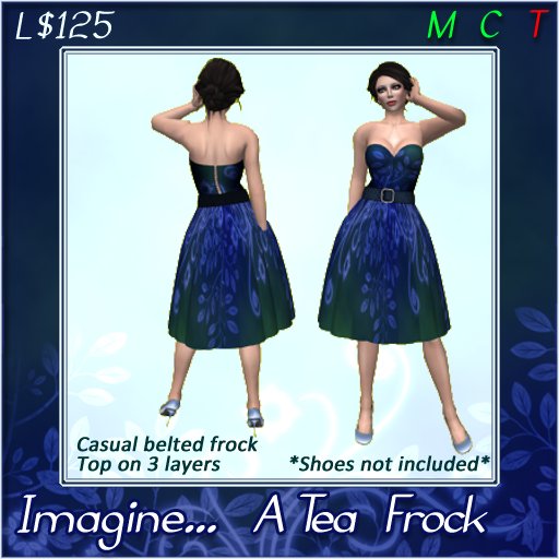 -=E=- Imagine... A Tea Frock [boxed]