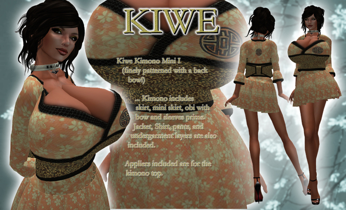 Kiwe Kimono Mini I (orange) for Prim B's