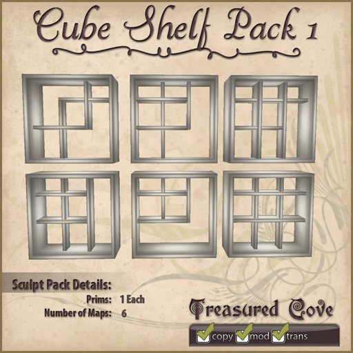 -TC- Cube Shelf Pack 1 Clearance Priced