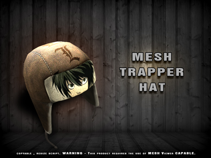 PIXLIGHTS FACTORY TRAPPER HAT L