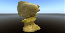 NO PBR ROCK ; 512 seamless kludge 12.12.11.C full permissions copymod prim 3d by Josh Susanto