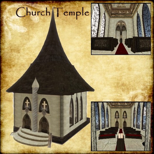 Church Temple Classic or Old Medieval 