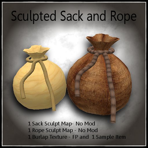 Sculpted Sack and Rope Kit- BOXED