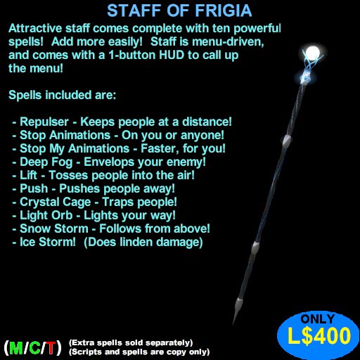 Staff of Frigia (Boxed)