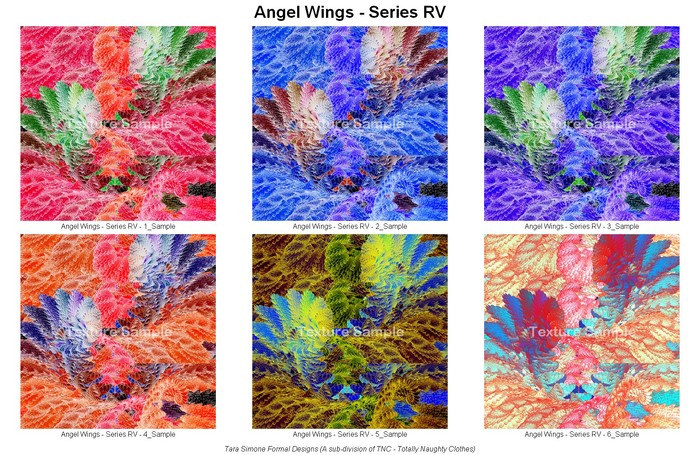 TNC Textures - Angel Wings - Series RV