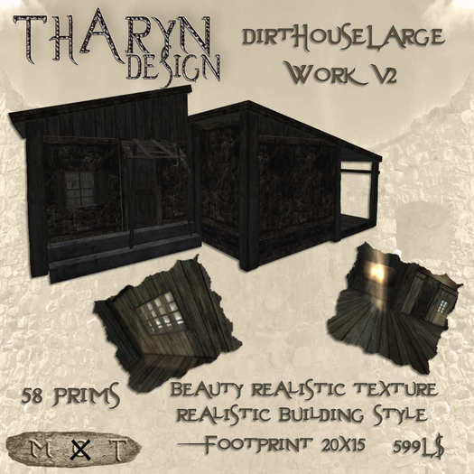 Tharyn Design Dirt  House  Large Work V2