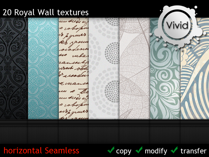 vivid - royal wall textures