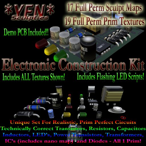 *YEN* Electronic Constructors Set (Boxed)