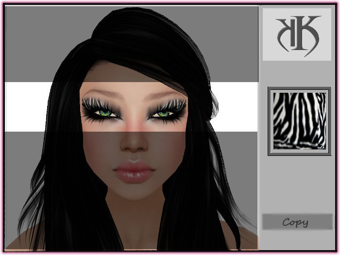 ::KK:: fanciful Eyemakeup- Zebra  