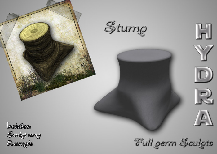 [HYDRA] Stump Sculpt Full Perm Textured