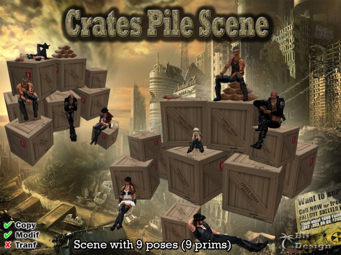 BN Crates Pile Scene