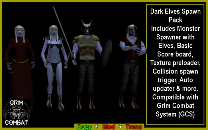Dark Elves Spawner pack (BOXED)