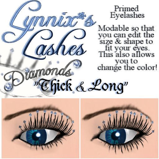 Lynnix's Lashes - Diamonds Thick & Long