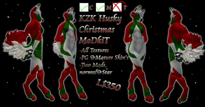 Christmas KZK Husky MoDKit Boxed