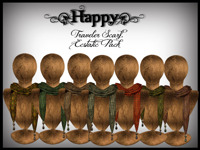 {Happy} Traveler Scarf Ecstatic Pack