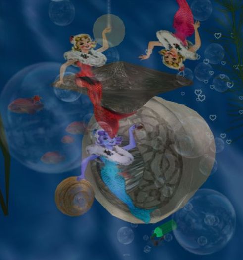 Creative Fantasy Mermaid Home