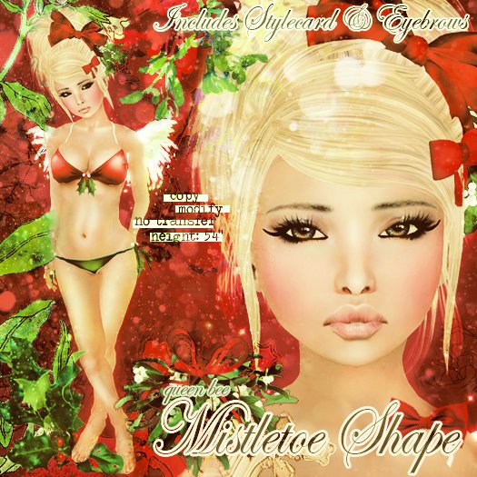 / * qbee - Mistletoe Shape