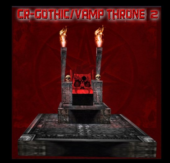 CR-GOTHIC/VAMP THRONE 2 BOXED