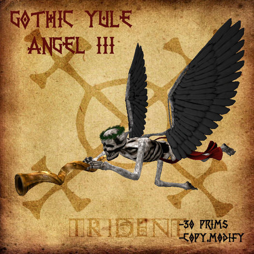 Gothic Yule Angel III