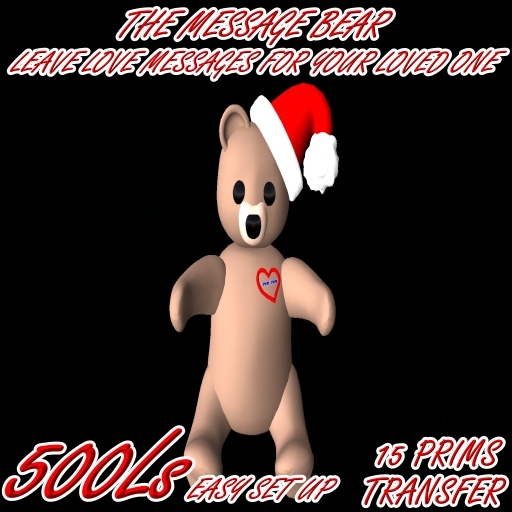 THE MESSAGE BEAR!!!