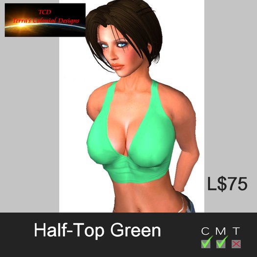 TCD Half-Top Green