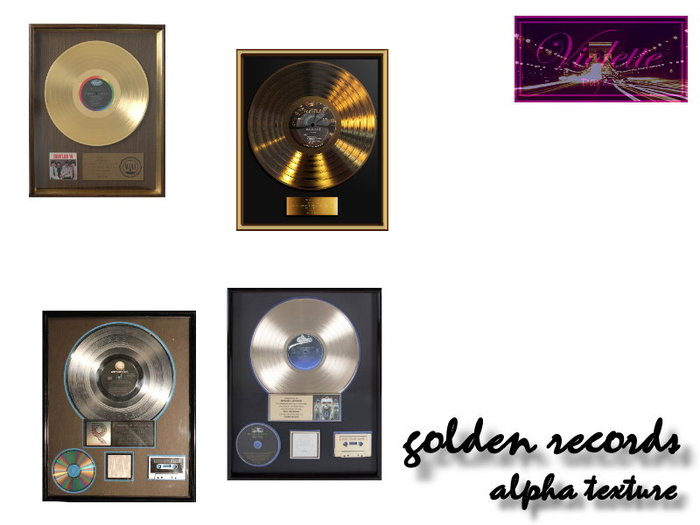 golden records texture