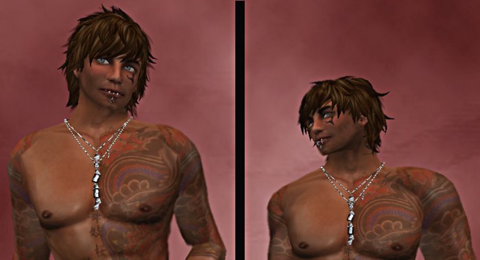 Hair  Mans (Coffee) no modif