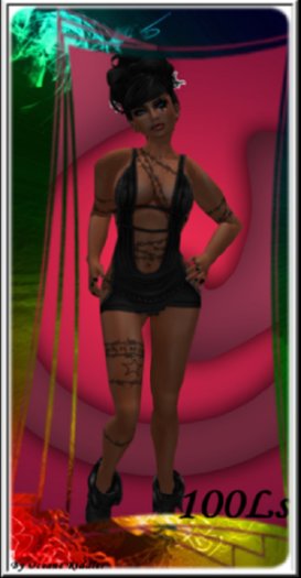 robe fashion style  noire