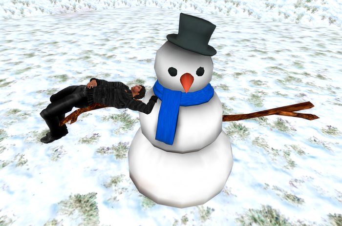 *-D&D-* SnowMan Single Blue