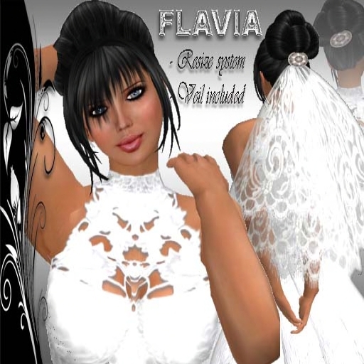 FLAVIA HAIR BLACK