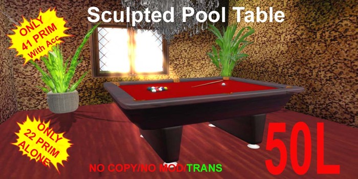 rela-X Pool Table NO ANIMATIONS