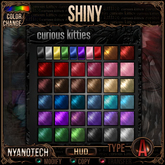 =^.^= Curious Kitties - Color Changer - Nyanotech HUD - Shiny [Type A] 