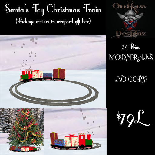 Santa's Toy Christmas Train