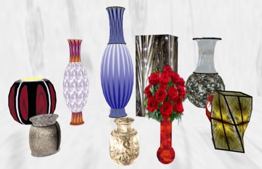 Decoration classics Pottery vases