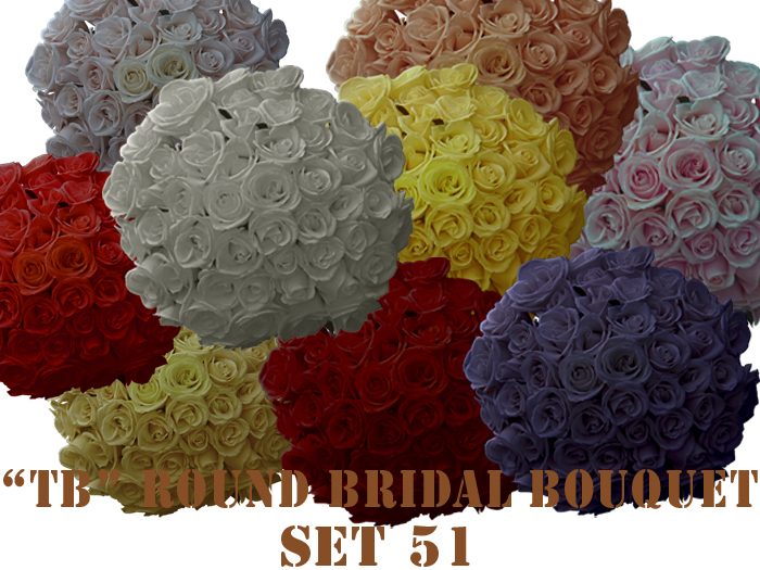 Twice Baked 9 FP textures of a bridal bouquet set 51