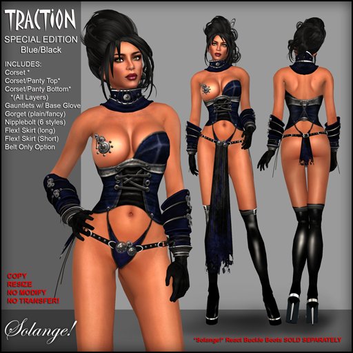 *Solange!* Traction - SPECIAL EDITION Blue/Black