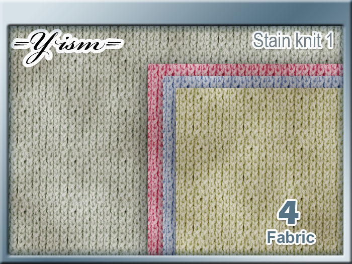 =Y= Stain knit 1