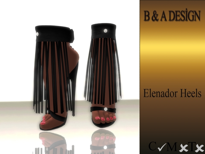 Elenador Heels(BLACK)