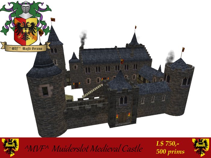 ^MVF^ Muiderslot Medieval Castle (COPY / MODIFY)