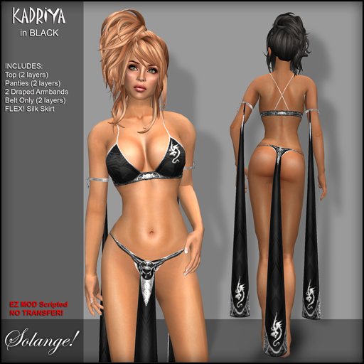 *Solange!* Kadriya - BLACK