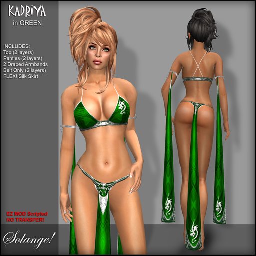 *Solange!* Kadriya - GREEN