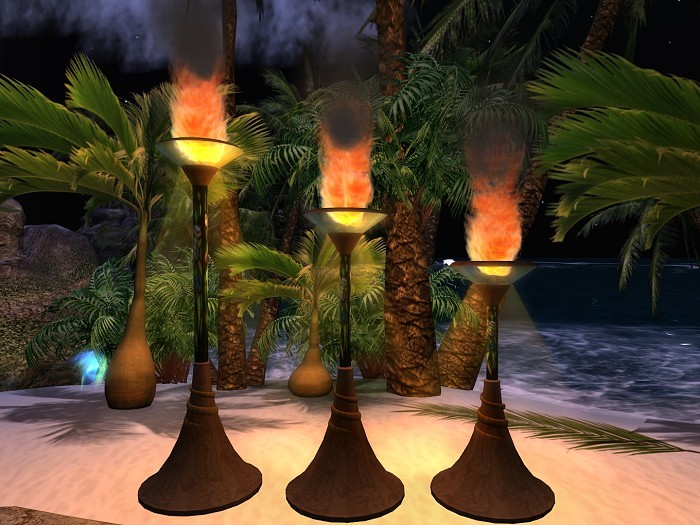  Torch Lantern "Dragonfly" - Medium