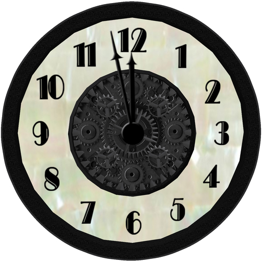 Probudio wall clock (moving gearwheels) - Abune