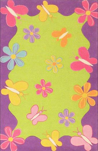 SO Rugs Children and Teen Collection Springtime Fun