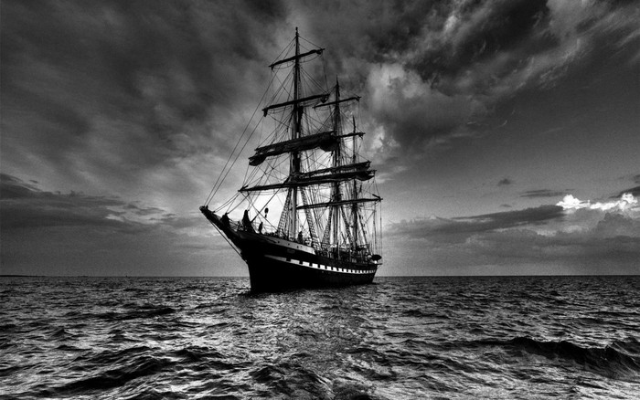Great poster texture velero negro -1440x900