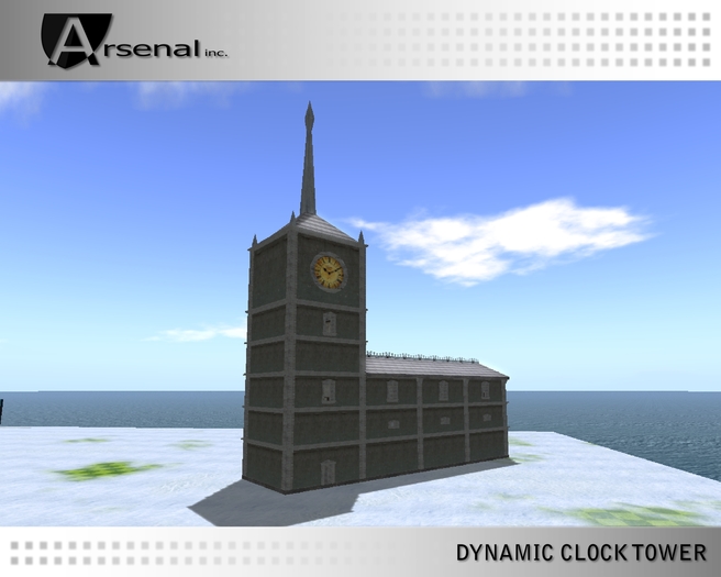 Arsenal inc. Dynamic ClockTower [ FULLY BREAKABLE STRUCTURE ]