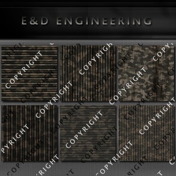 Second Life Marketplace - [ICM011] 6 1024px Corrugated Industrial Metal ...